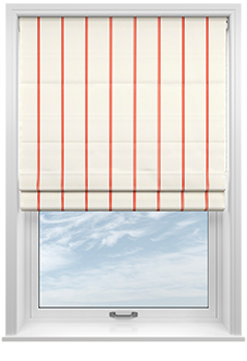 The British Stripe Co. Victoria, Brighton No.1 - Twist&Fit Roman Blind